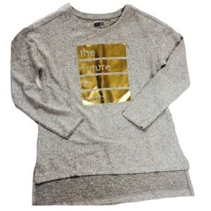 Crazy 8 | Graphic Long Sleeve Top Girls Medium 7-8 New With Tags NWT